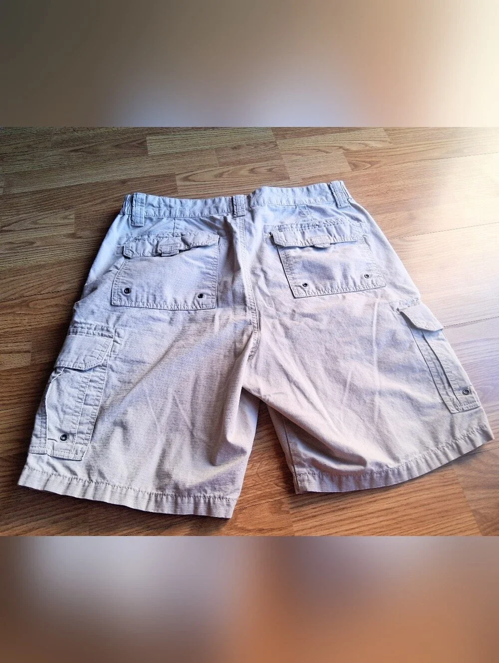 Red Head Mens Khaki Cargo Shorts, Gently Used Sz 36
